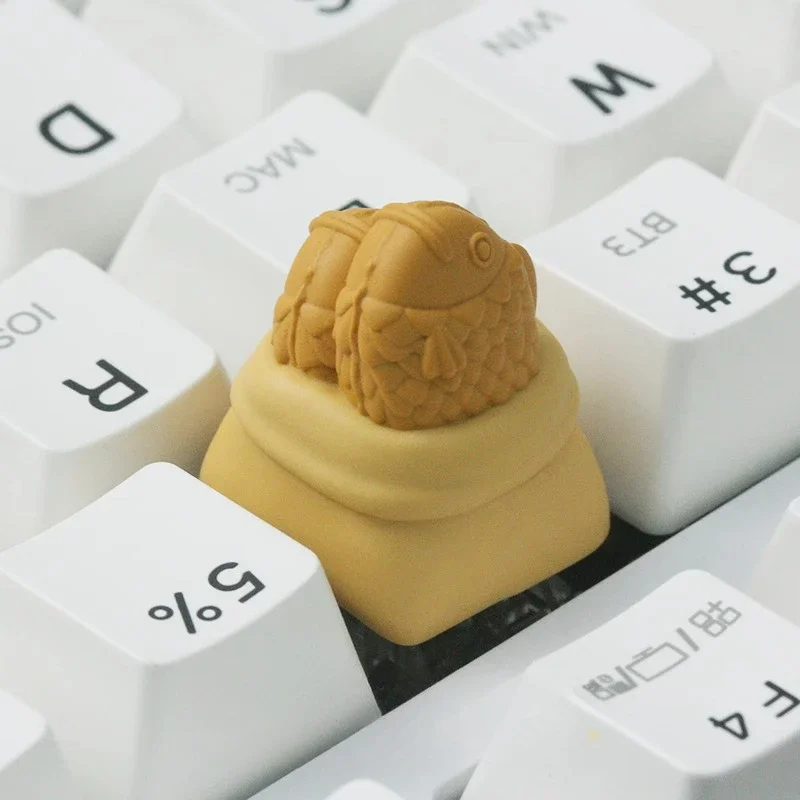 

Snapper yaki cute keycaps custom resin mechanical keyboard keycaps single ESC