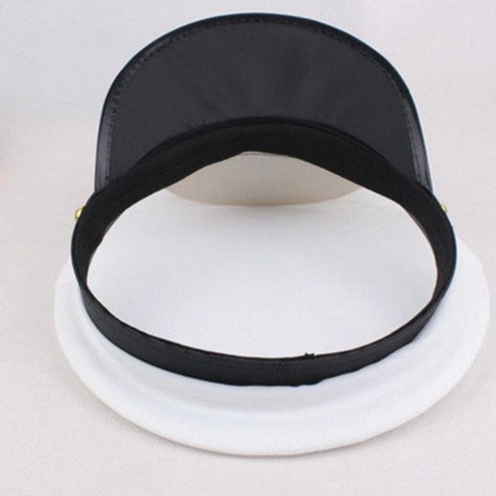 

Elegant Air Stewardess Hat Costume For Halloween Cosplay Size Fits Most Bright Color Comfortable Fit Easy Wash