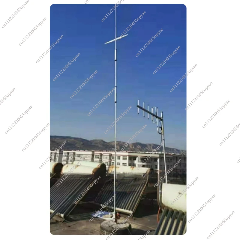 GP4 HF Vertical Antenna 4 Band 7 14 21 29 MHz, Ground Plane Antenna for Amateur Radio Ham Radio Base Station 1000W PEP