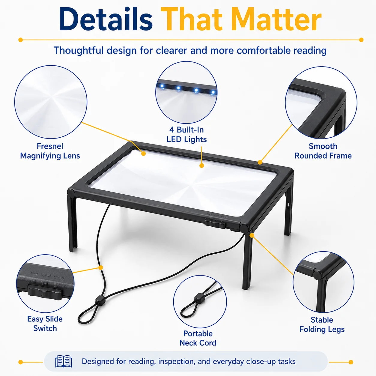 3X LED Magnifying Glass with S - Jewelry Making For Seniors review and price