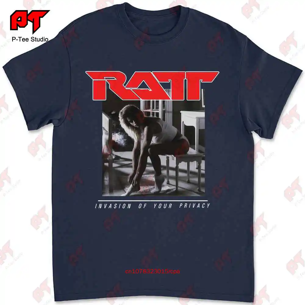 Ratt-Invasion Of Your Privacy T-shirt SKJ5