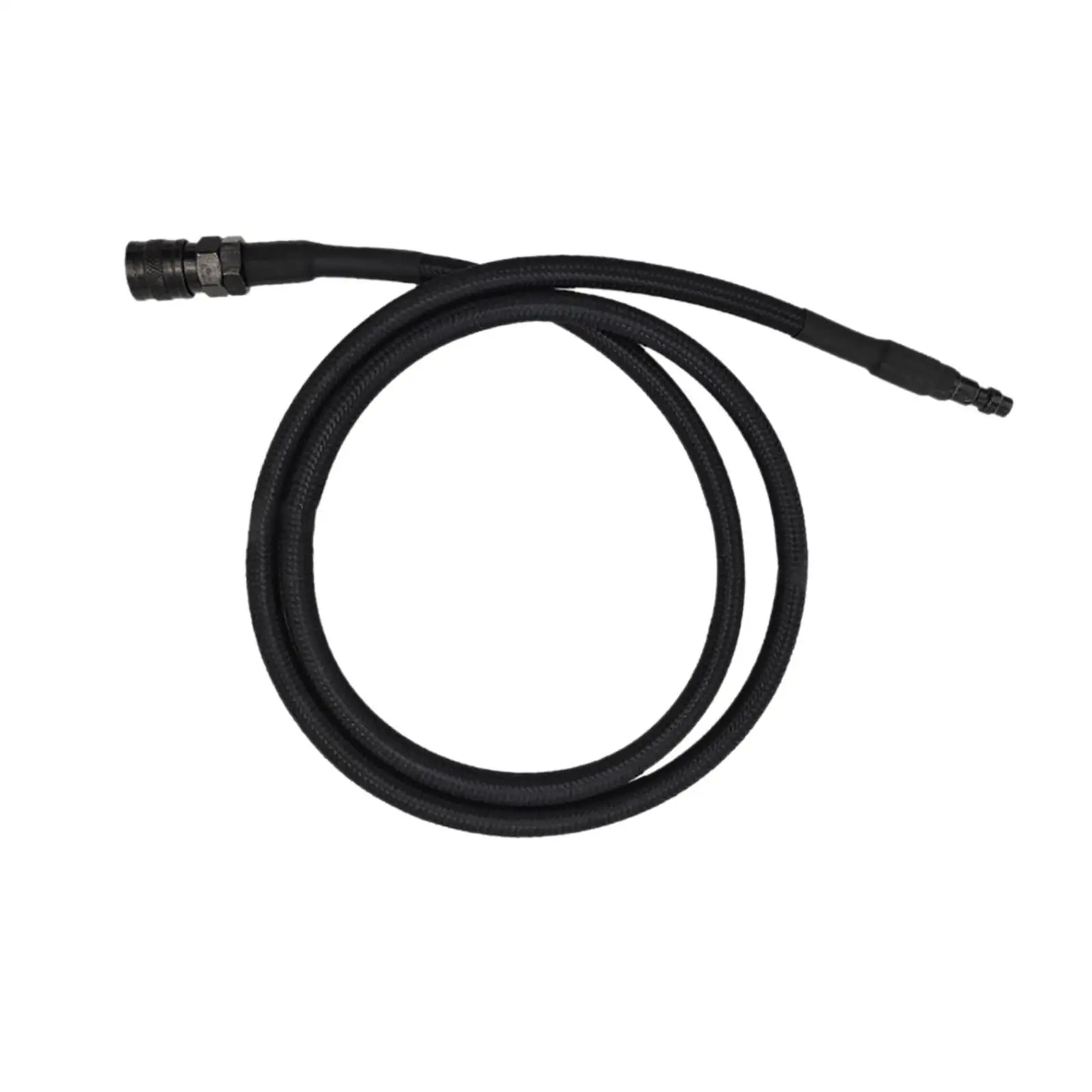 Inflatable Tube 200PSI Easy to Install Quick Connect Replace Part Air Inflate Hose Sturdy Nylon Braided Hose for Garden Lawns