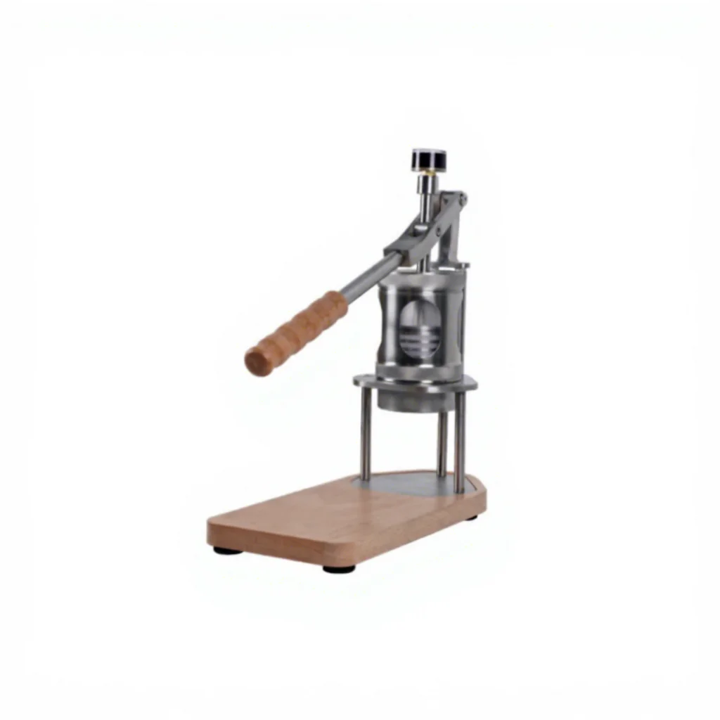 2026 Hot Sale Creative New Detachable Hand Press Espresso Machine With Solid Wood Base for Household or Outdoor Use