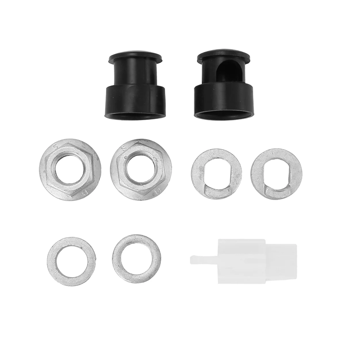 Beauty E-Bike Electric Bicycle Hub Motor Axle M12 Front Lock Nut /Lock Washer /Spacer /Nut Cover with 12mm Shaft