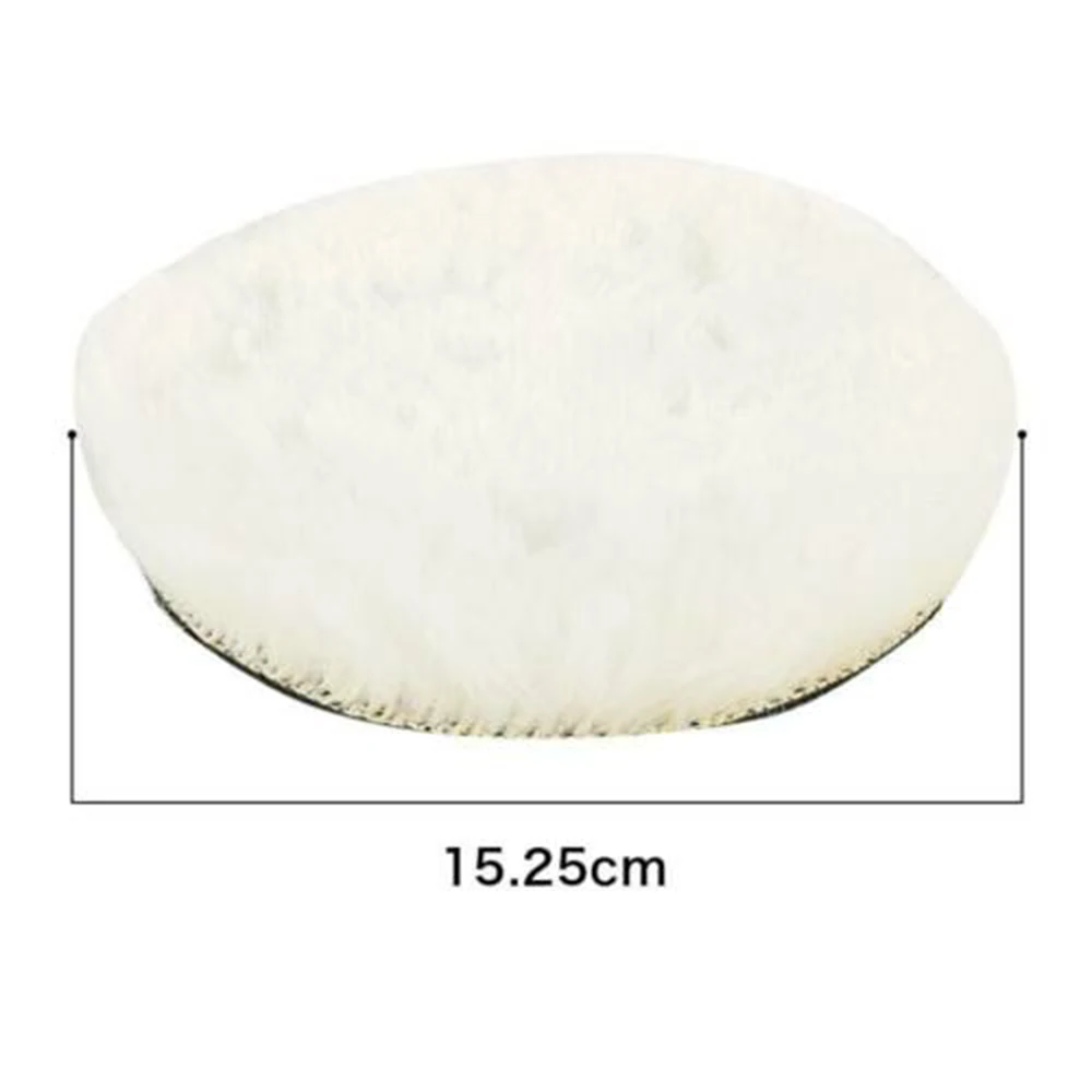 

Convenient Useful Polishing Pad kit Polisher Buffing Furniture Glass Grinding Hooks & loops Mop Set Vehicle 5pcs