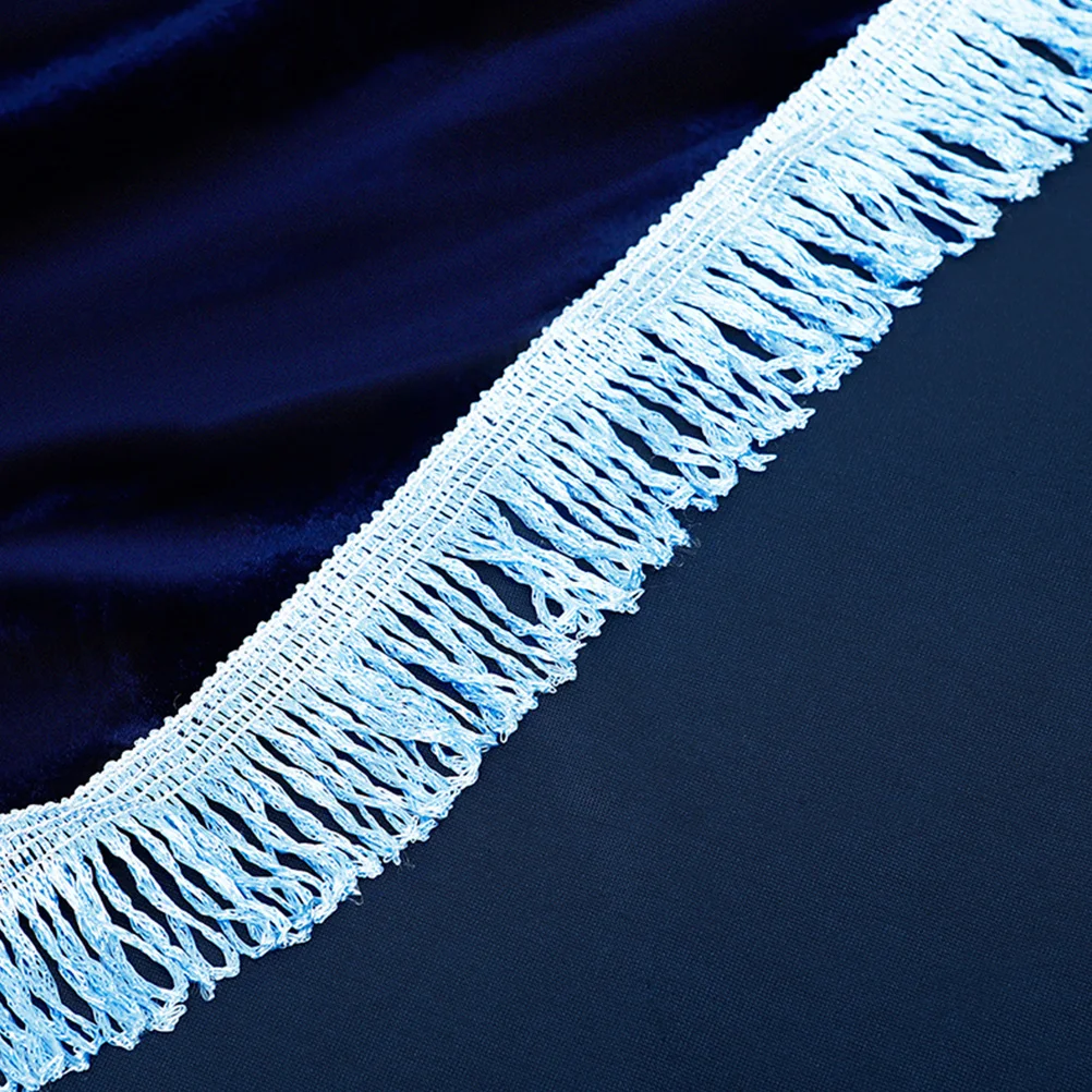 

88 Keys Cover Dustproof Protective Upright Piano Half Drape Tassel Edge Modern Piano Accessories