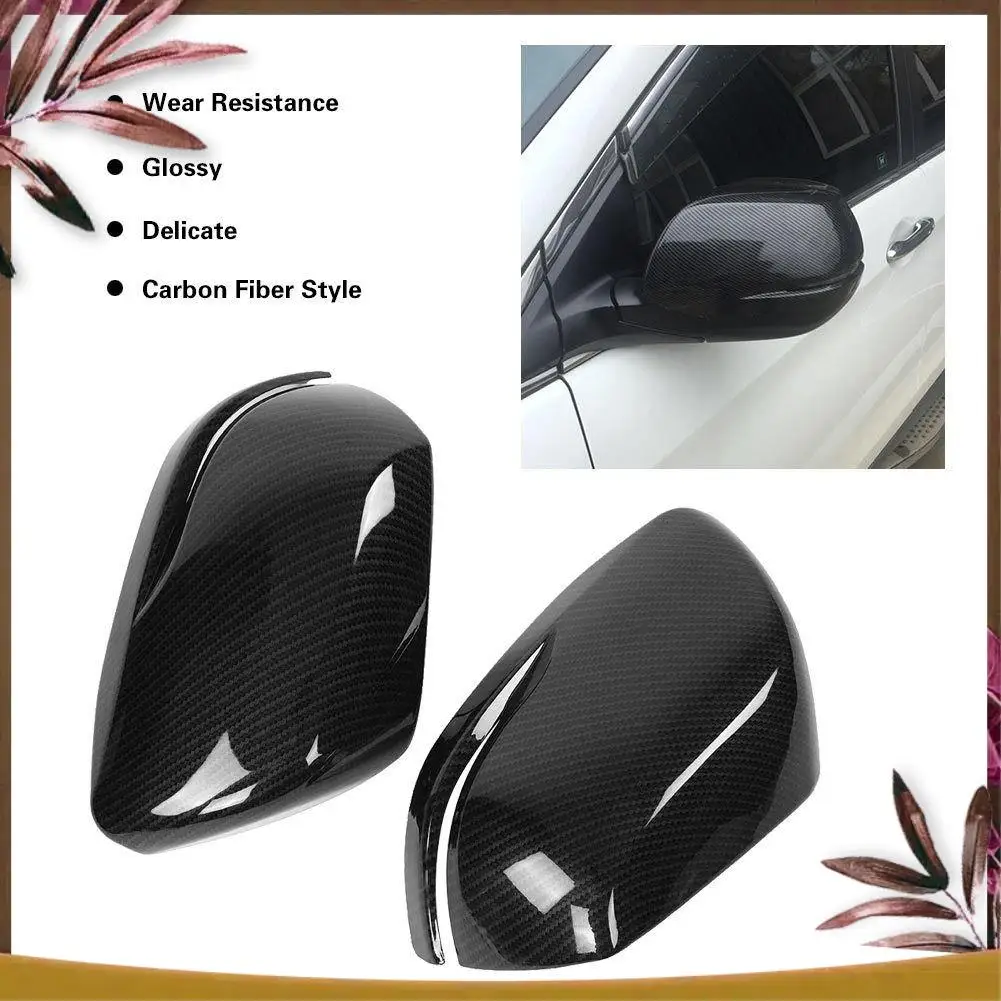 

AB59-2 шт. автомобильное углеродное волокно боковое зеркало заднего вида крышка для Honda Crv 2017