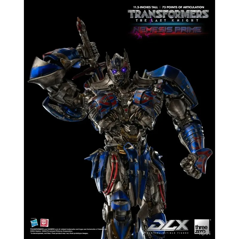 Threezero DLX Transformers: The Last Knight Series Nemesis Prime Action Figure Model Toys Movable Model Ornaments Gifts Fo Boys