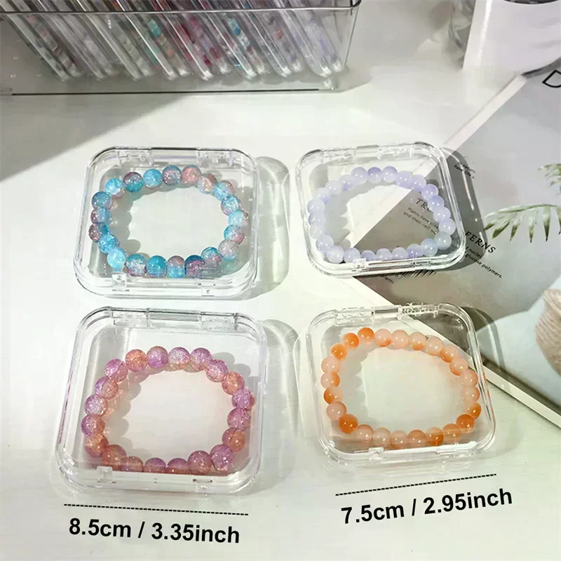 Transparent Plastic Storage Box, Bracelet, Fake Nail Display Box, Multifunctional Packaging Box, Jewelry Box