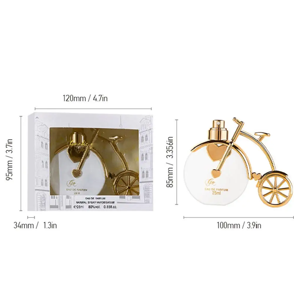 Женские духи для стайлинга велосипеда, розовые ароматные свежие восточные цветочные духи с подарочной коробкой, упаковка, праздничный подарок