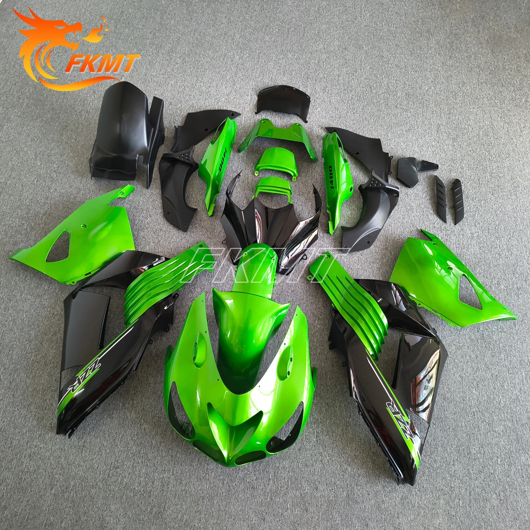 

The Motorcycle Fairings Kit for Ninja ZX-14R 2006 2007 2008 2009 2010 2011 ZX14R 14r 06 07 08 09 10 11 bodywork fairing set