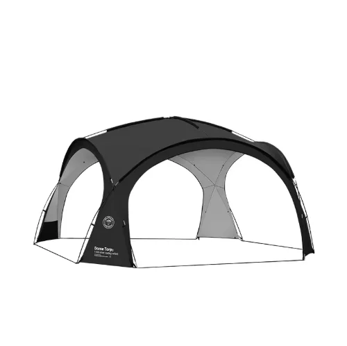 Dome Tent Self-supporting Quick Setup Black Coating Outdoor Camping Canopy Expand Tarp PU3000MM Waterproof UV Protection