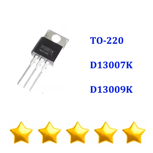 

10Pcs/lot D13007K D13009K TO-220 13009K 13007K D13007 D13009 transistor