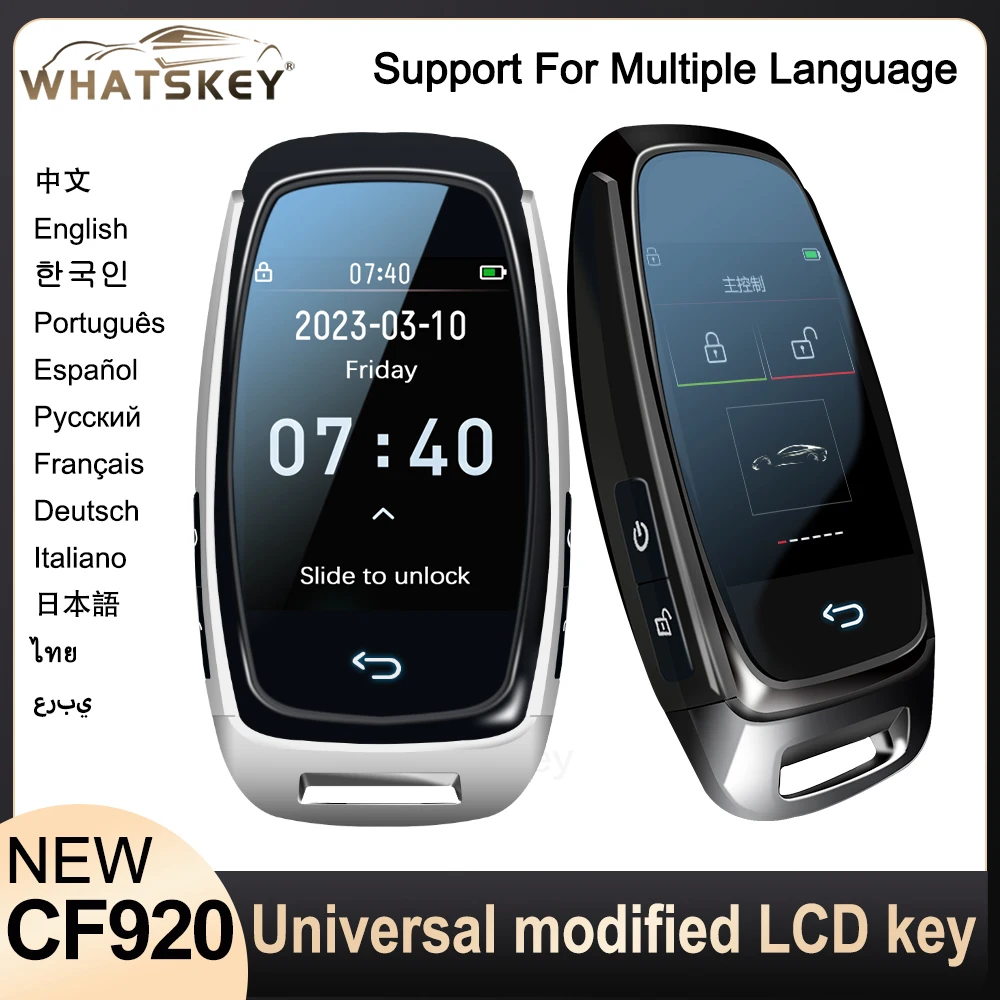 Universal CF920 LCD Smart Key Display Key para BMW para Audi para Benz para Ford para Hyundai para KIA para Toyota para Land para Rover para Mazda