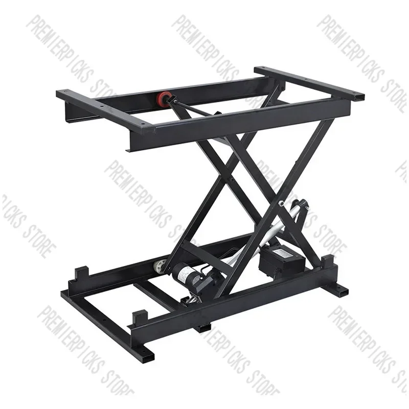 Table Lifting 80kg Electric Wired Remote Control Coffee  Dining  24V  Hardware Folding Iron Frame