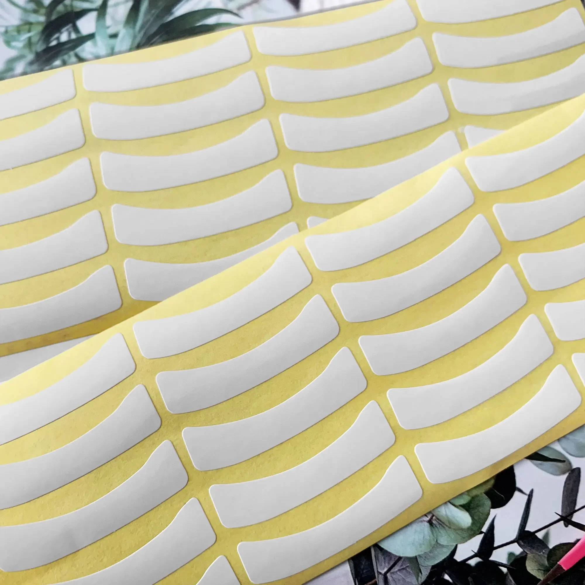 100/500 paires de patchs en papier pour Extension de cils, greffage de cils sous les yeux, autocollants pour pointes, ruban adhésif en papier de maquillage