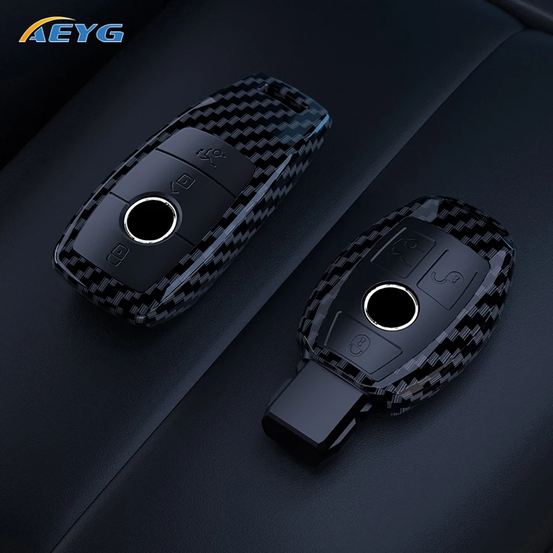 ABS Car Remote Key Case Cover Shell Fob For Mercedes Benz A B C E Class GLS GLA GLK GLC CLS CLA AMG W204 W205 W212 W463 W176 image 5