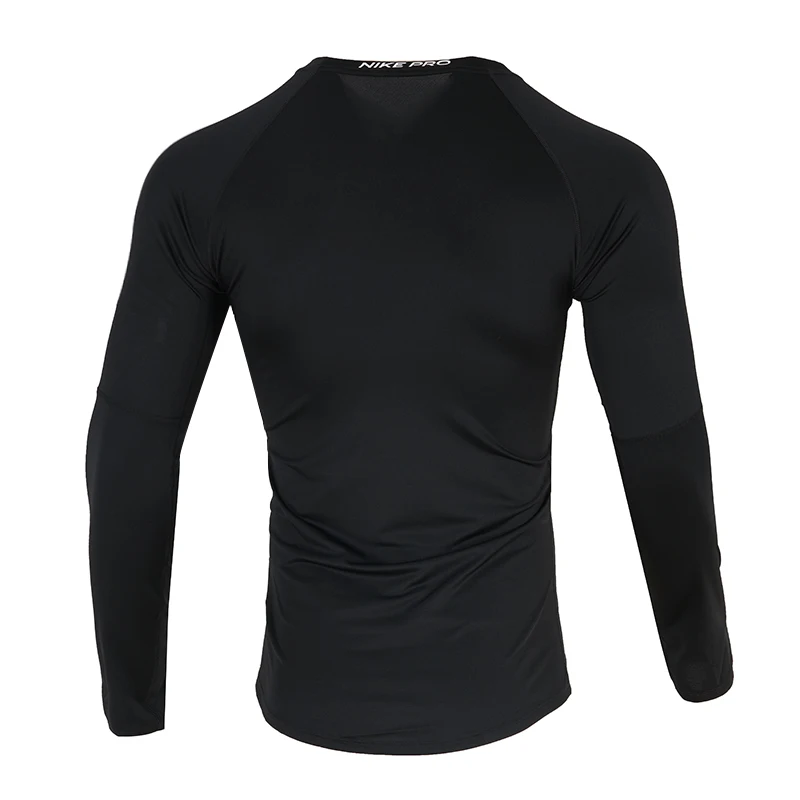 Nike Men's Fitness Clothing Running Training Tights Elastic Base Layer Long-Sleeved Comfortable Quick-Drying Sweat-Wicking Top Fb7920-010