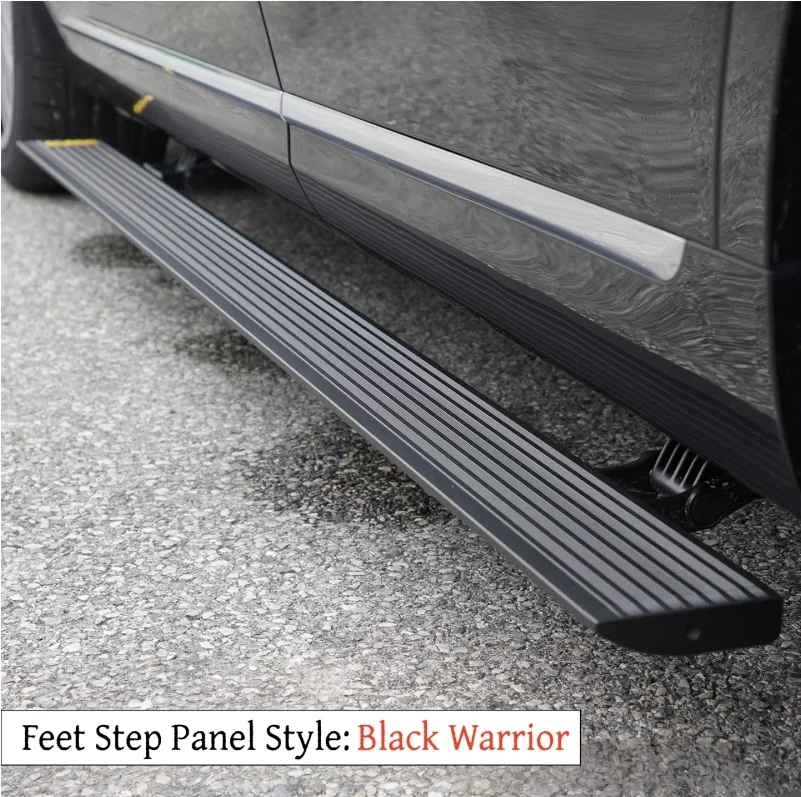 Elektryczne progi boczne LED do Forda Everest 2016-2026, automatyczne wysuwane podnóżki, teleskopowe listwy progowe.