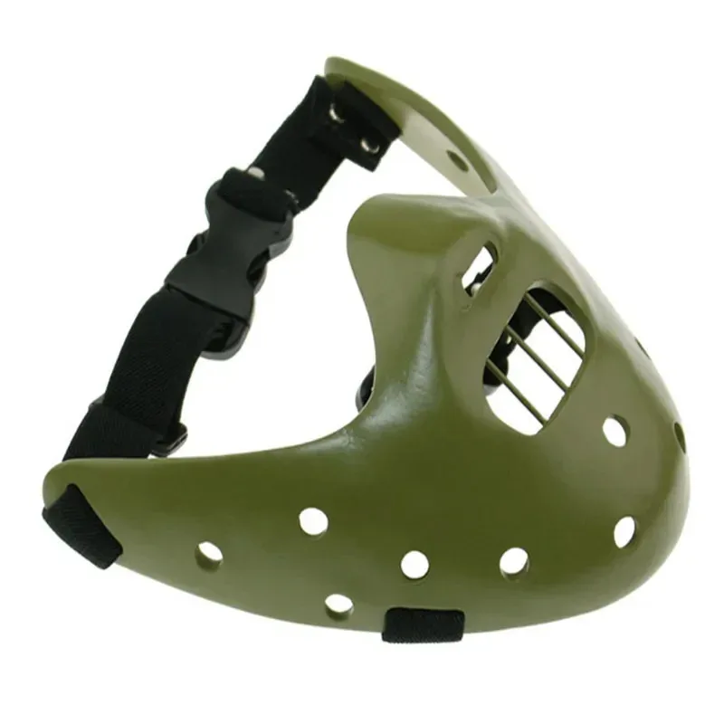 한니발 마스크 공포 한니발 무서운 수지 렉터 양들의 침묵 가장 무도회 코스프레 파티 할로윈 마스크 3 색