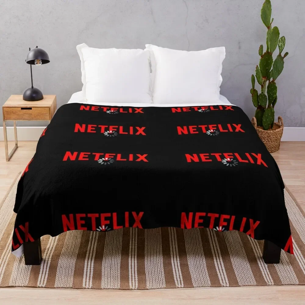 

Netflix Throw Blanket Soft Plush Plaid Custom Picnic Blankets