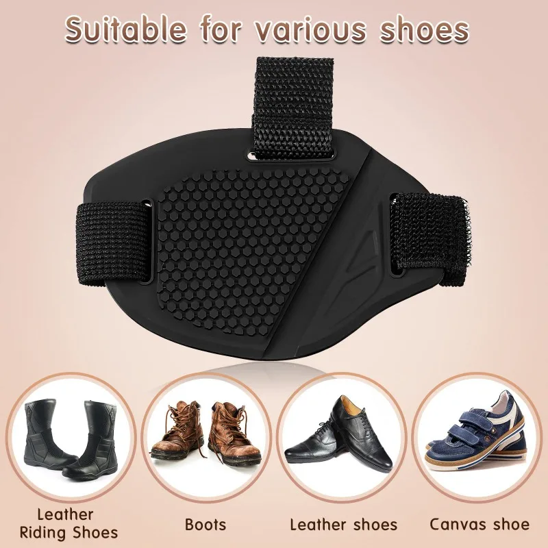 Motorcycle Shift Pad Shoes Protective Cover Waterproof Gear Motorbike Gears Shifter Protector Motocross Boots Cover Accessories