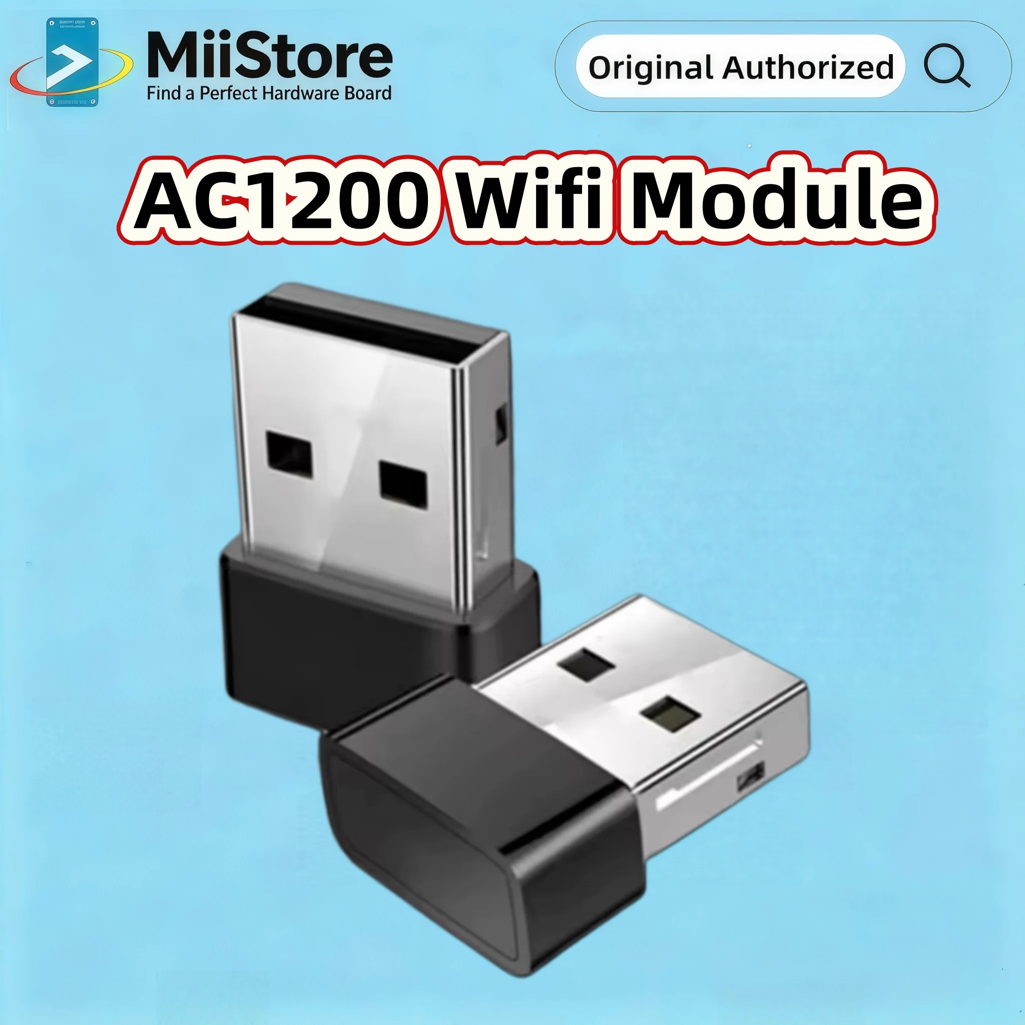 Nanopi AC1200 Wifi Module for Nanopi R2S/R4S/R5S Compatible with Windows and MAC