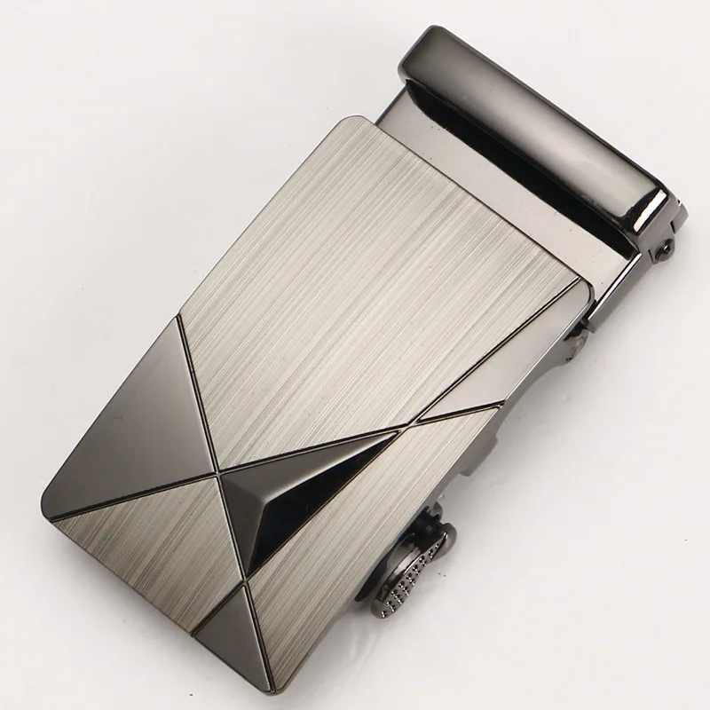 Men's Leather Strap Automatic Buckle Belt, Trendy Design