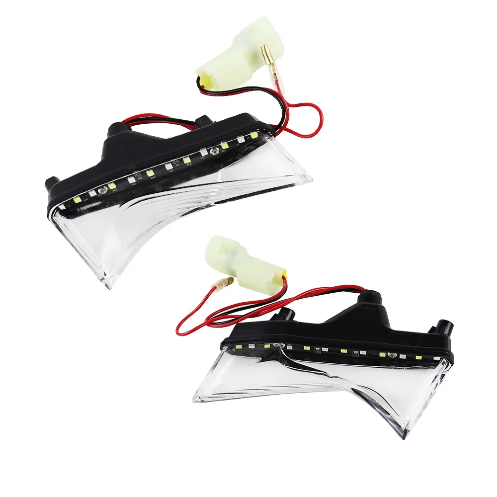 Motorcycle LED Front Turn Signals Lamp for Kawasaki Z900 2020-2022 Side DRL Daytime Running Lights