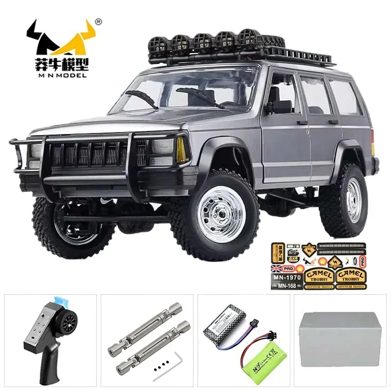 MN MN82S 1:12 Retro Rc Car With LED Lights Full-scale Simulation LC79 Professional 4WD Remote Control Pickup RC Truck Model Toys