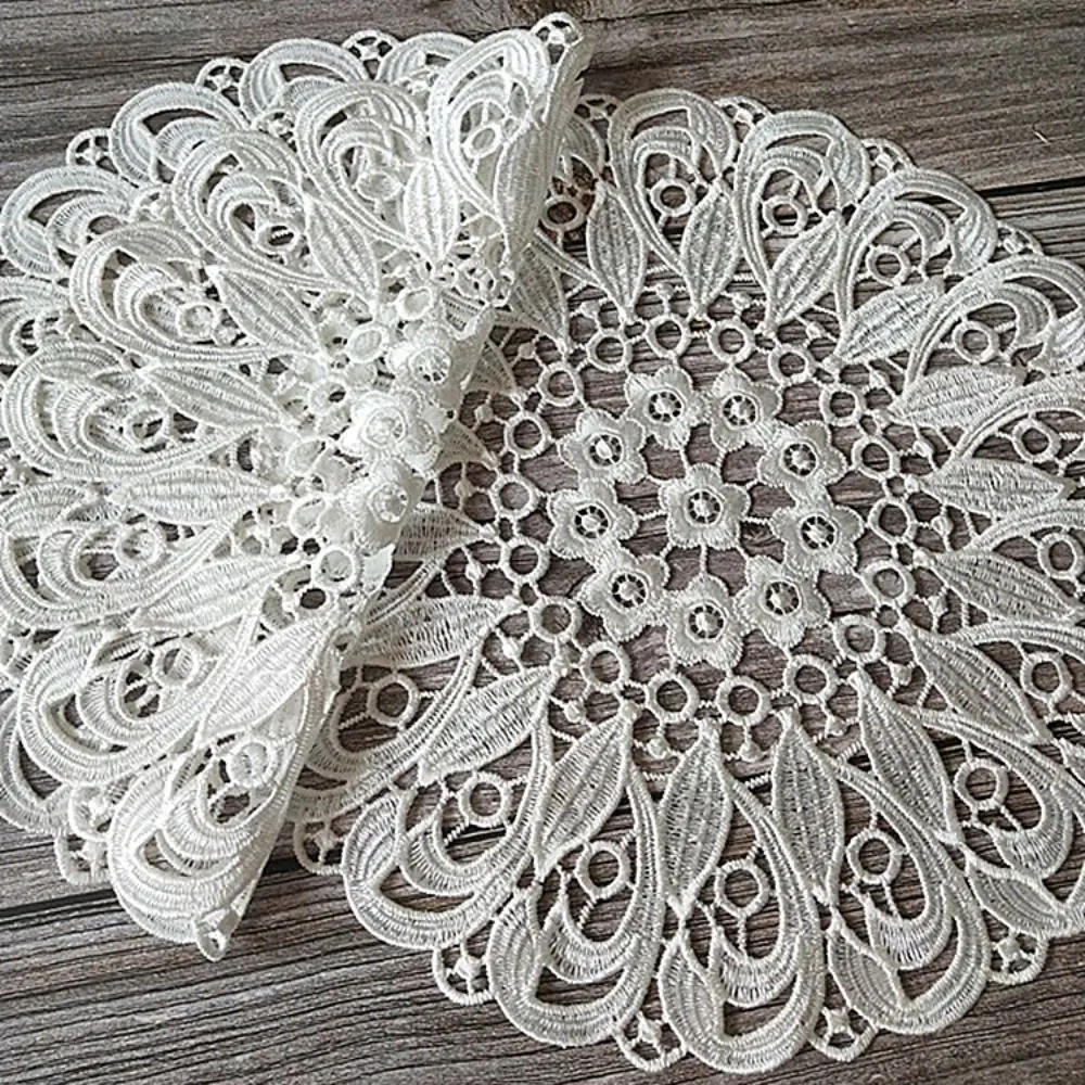 

Delicate Handmade Lace Cup Mat Tablecloth Table Decoration Pad Placemat Coaster Doily