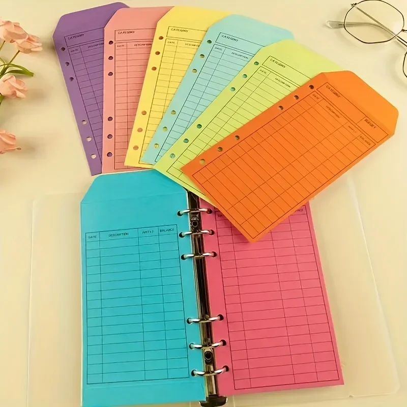 

Budget Envelope Cash Envelope PP Loose Binder, Monthly Weekly Tracking Budget Planner for Savings on Sinking Fund Daily Expenses