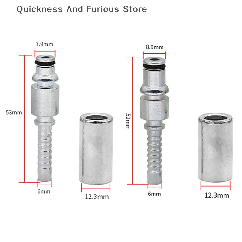 1Set High Pressure Washer Hose Fitting Connector for Karcher AR Repairing Adaptor With Socket