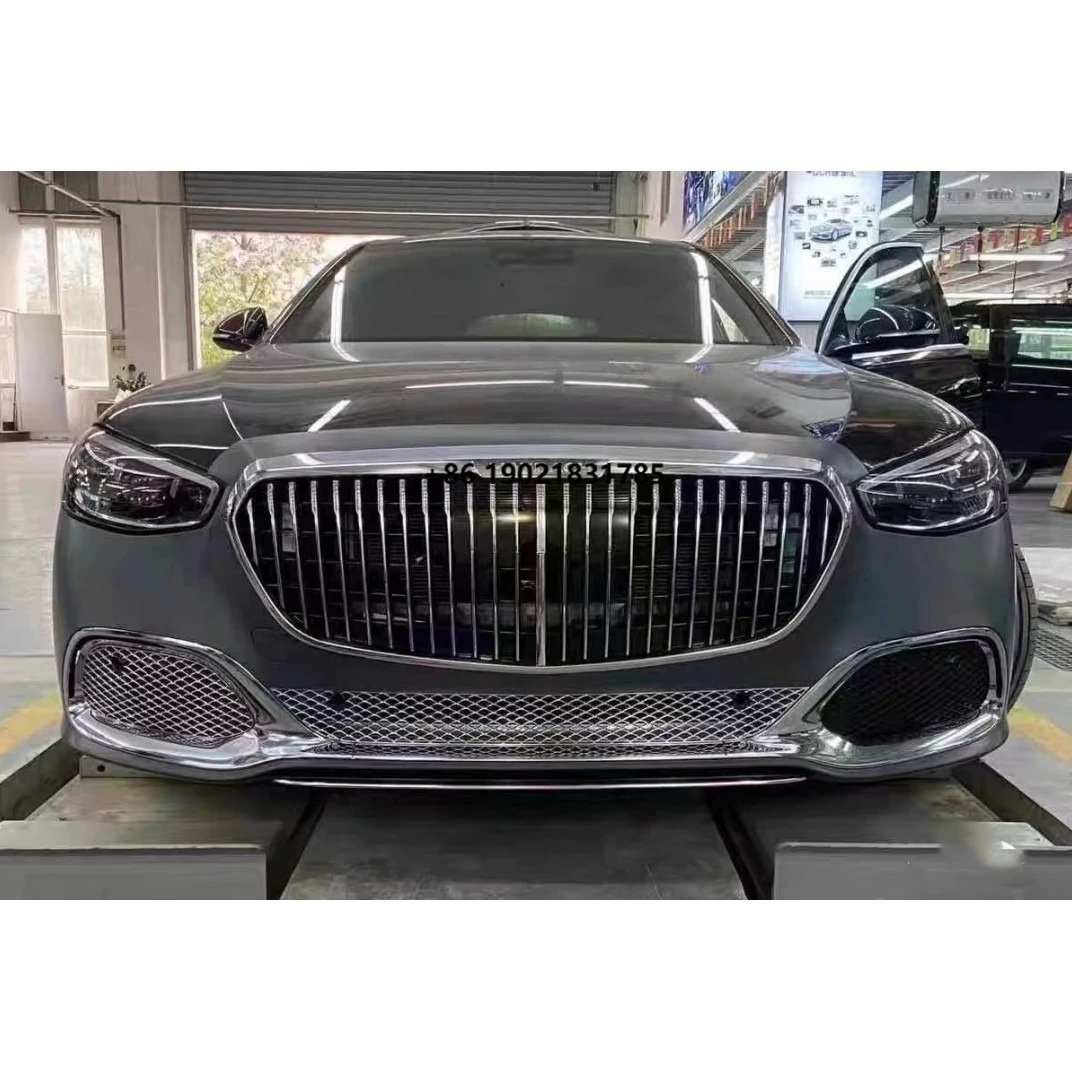 Car Bumper for E Class W213 2020- to Front Bumper With Grille ,rear Diffuser With Exhaust Auto Body Pipe