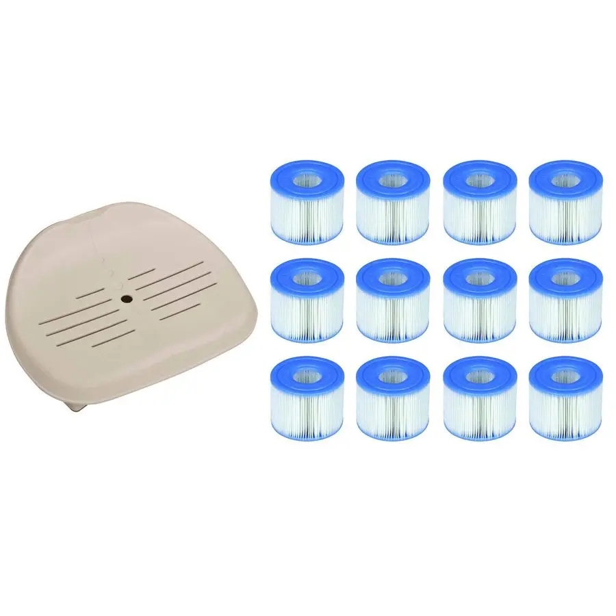 Removable SlipResistant Seat For Inflatable Pure Spa Hot Tub Filters