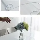 Transparent Plastic Table Cover PVC Tablecloth Protector Pad Desk Mat 42 