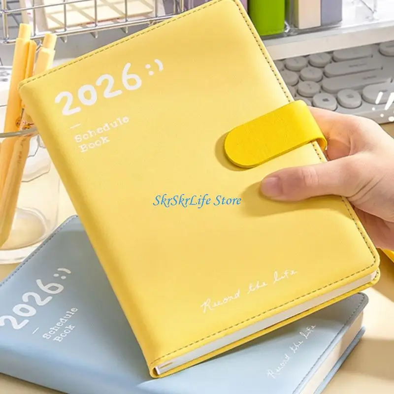 E65E Notebook Work Planner For Time Management With Quality Paper And Compacts Design