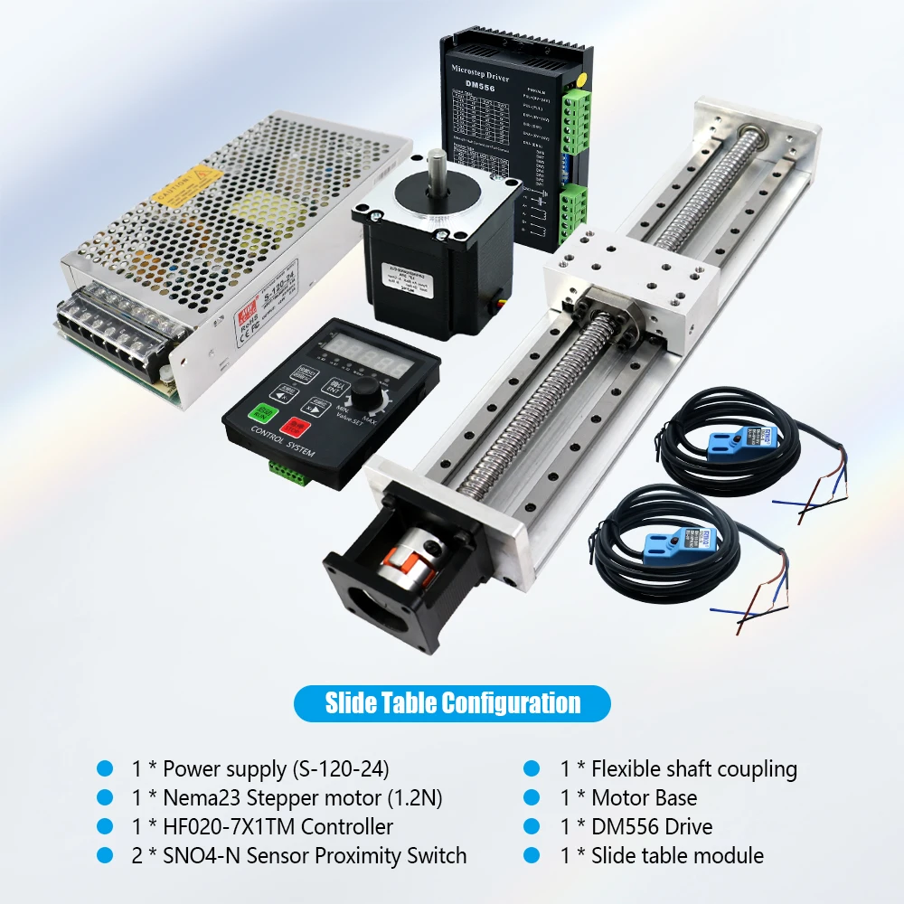 Z Axis Linear Module Kit 15100/2080 with Nema23 Motor