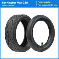 60/70-6.5 Outer Tire for Ninebot Max G30 Electric Scooter Inner Tube Camera 10Inch 10x2/2.125 Tyre E- Scooter Wheel Accessories