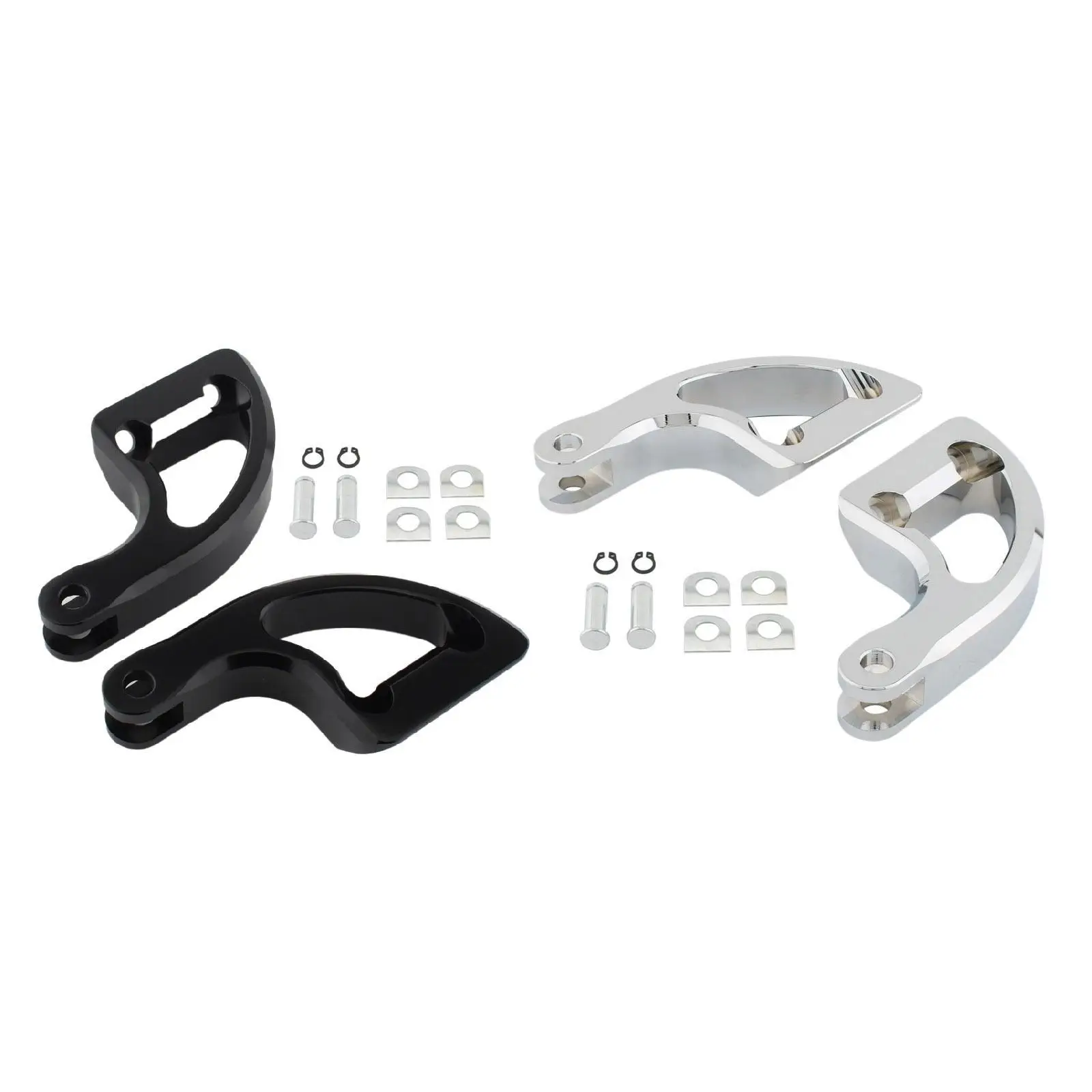 Passenger Peg Rear Mount Brackets Accessories Footpeg Directly Replace for Harley 2002-06 Vrsca High Performance Utility