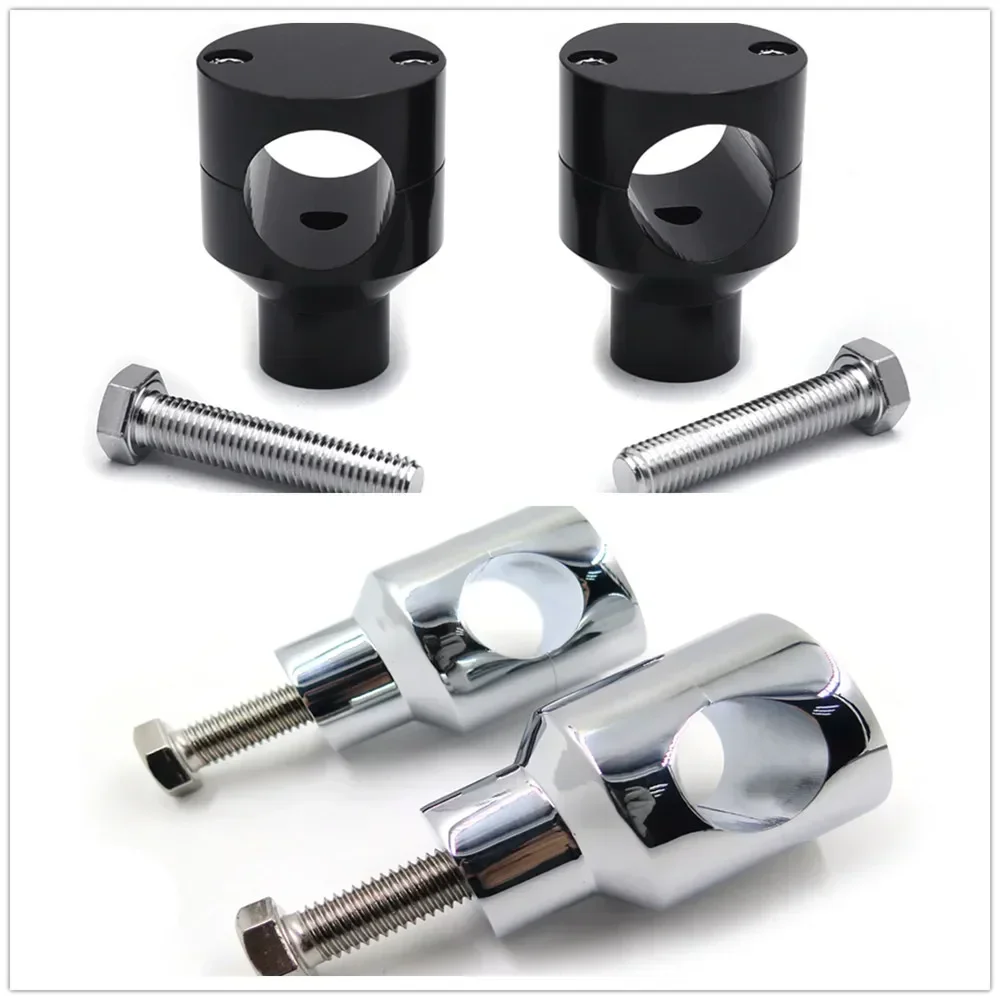 

1.25" 31.25mm Motorcycle Round Handlebar Riser for Harley Sportster Softail Cruisers ,Choppers with 1.25"/31.25mm Bar Diameter