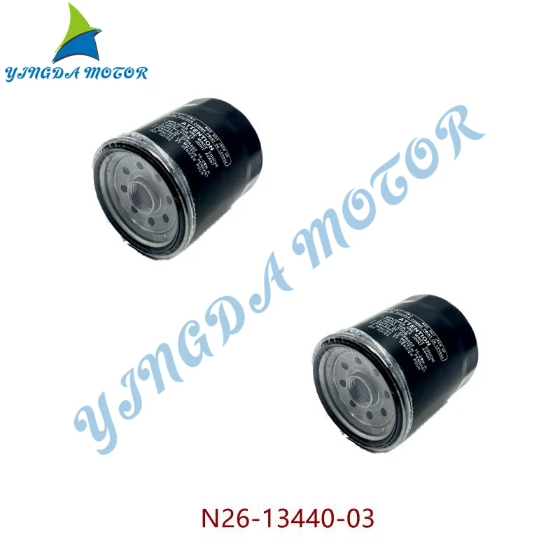 

New Oil Filter N26-13440-03-00 For Yamaha marine engines 4-Stroke 200/225/250/275/300/350HP N26-13440-03