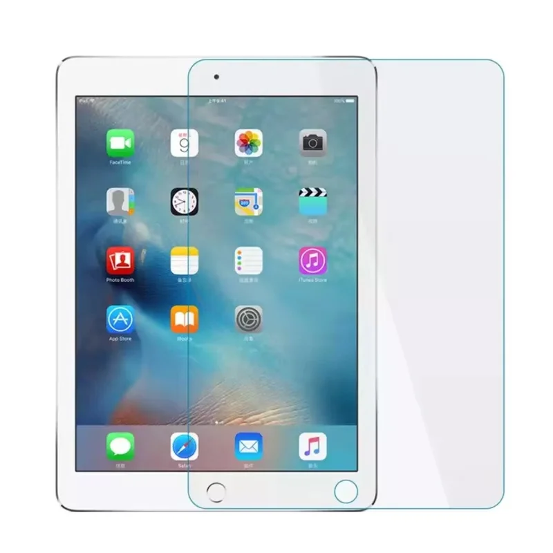 9H Tempered Glass For iPad 10th 9th 8th 7th Mini 6 Screen Protector Air 5 4 3 2 Pro 11 12.9 2022 2021 2020 2018 Protective Film