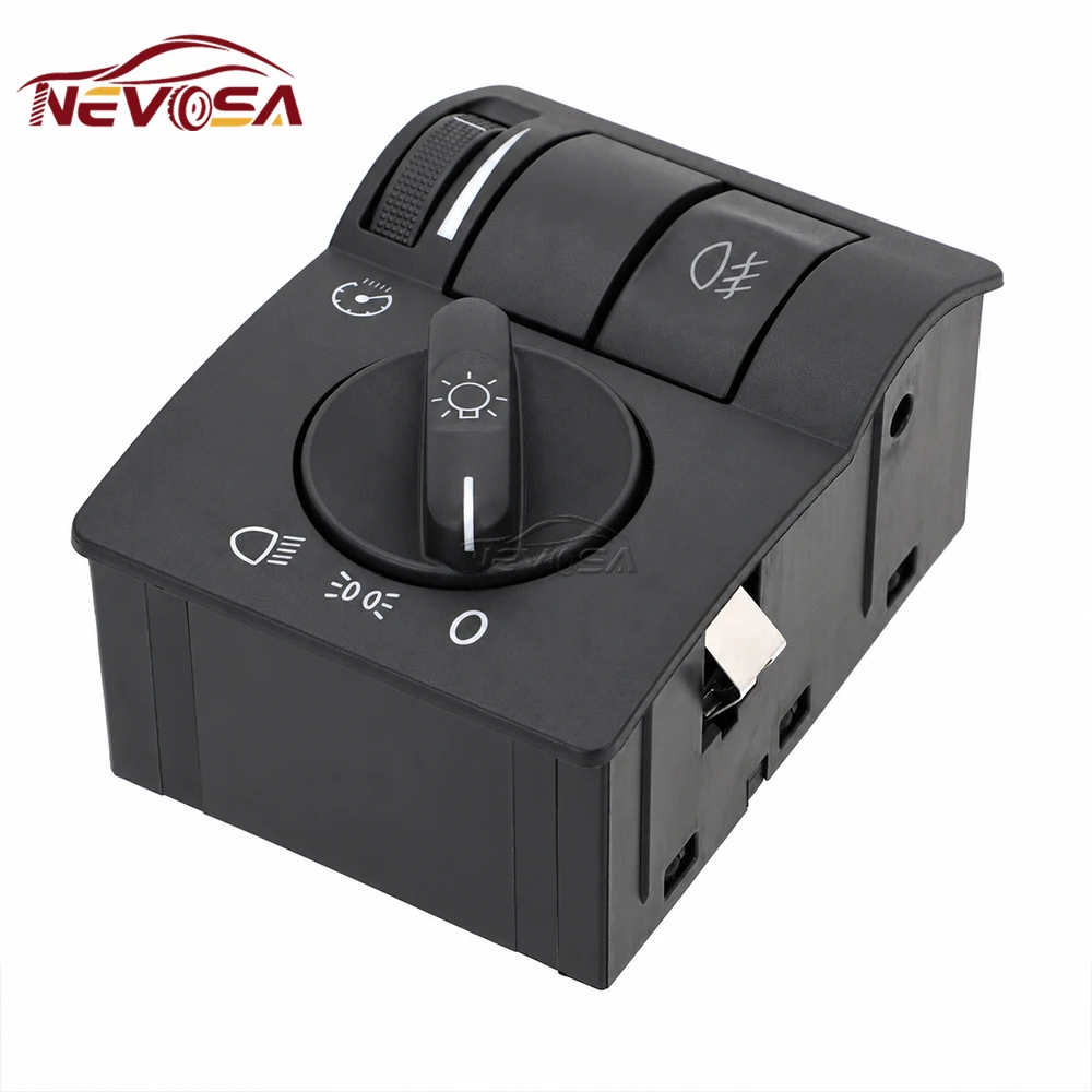 Car Headlight Front Fog Lamp Switch For Chevrolet GM CORSA 2002 2003 2004 2005 2006 2007-2009 Height Adjustment Switch 09138128