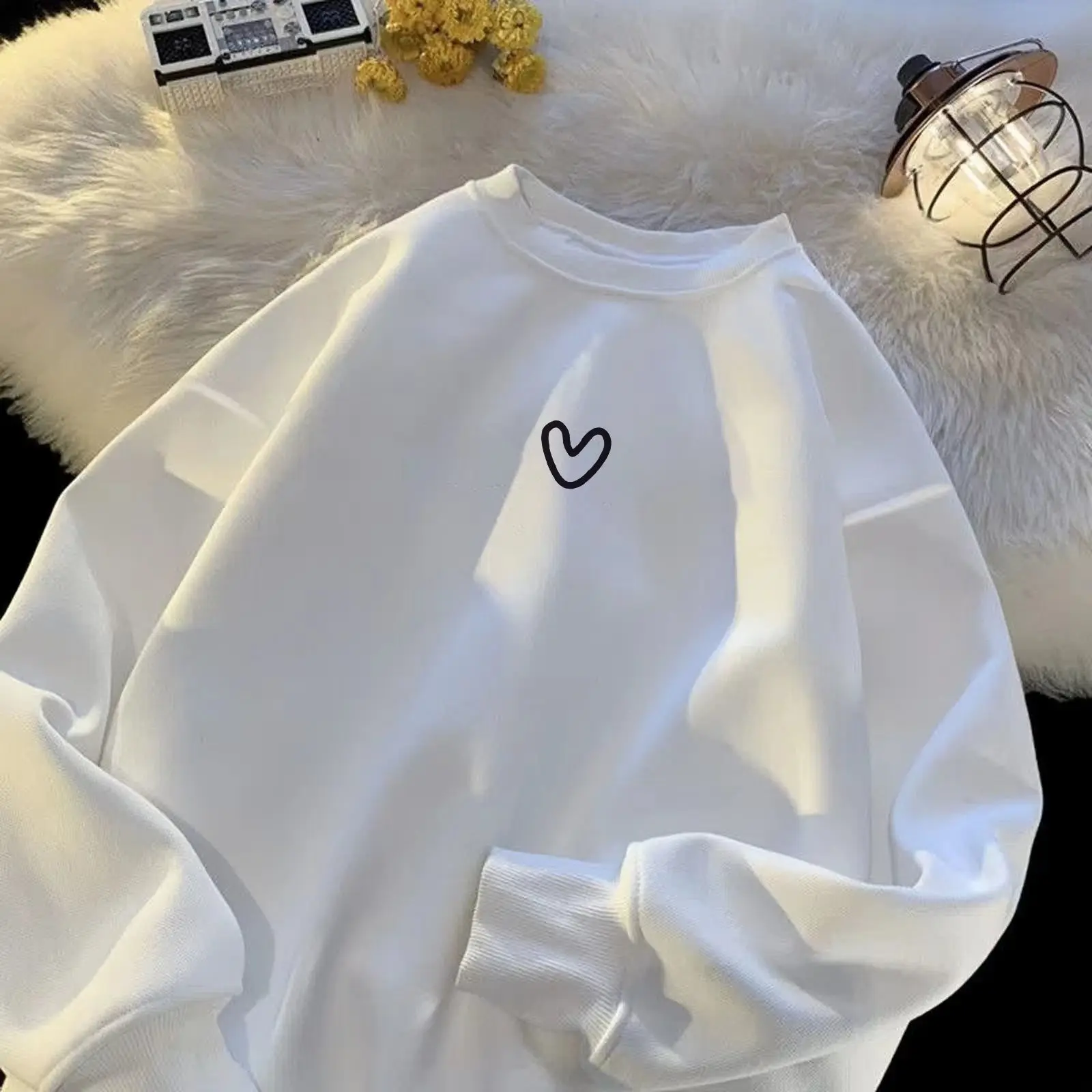 Damskie bluzy plus size, proste, średniej długości, z ciekawymi zdobieniami, oversize, dopasowane, zapinane na zamek, polarowe ubrania, codzienne, designerskie.