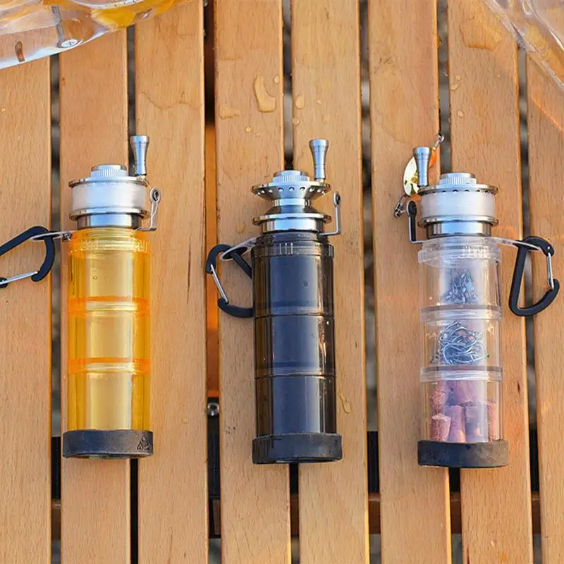 

Three Layers Fishing Lure Storage Boxes with swivel hook waterproof sticker Outdoor Spinnerbait Holder Sea Fish Equipment