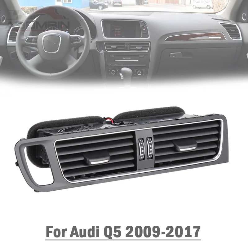 

Side Air Vent Dashboard Air Condition Outlet Vent Center/ Left/Right Ventilator Grille For Audi Q5 2009 10 11 12 13 14 15 16 17