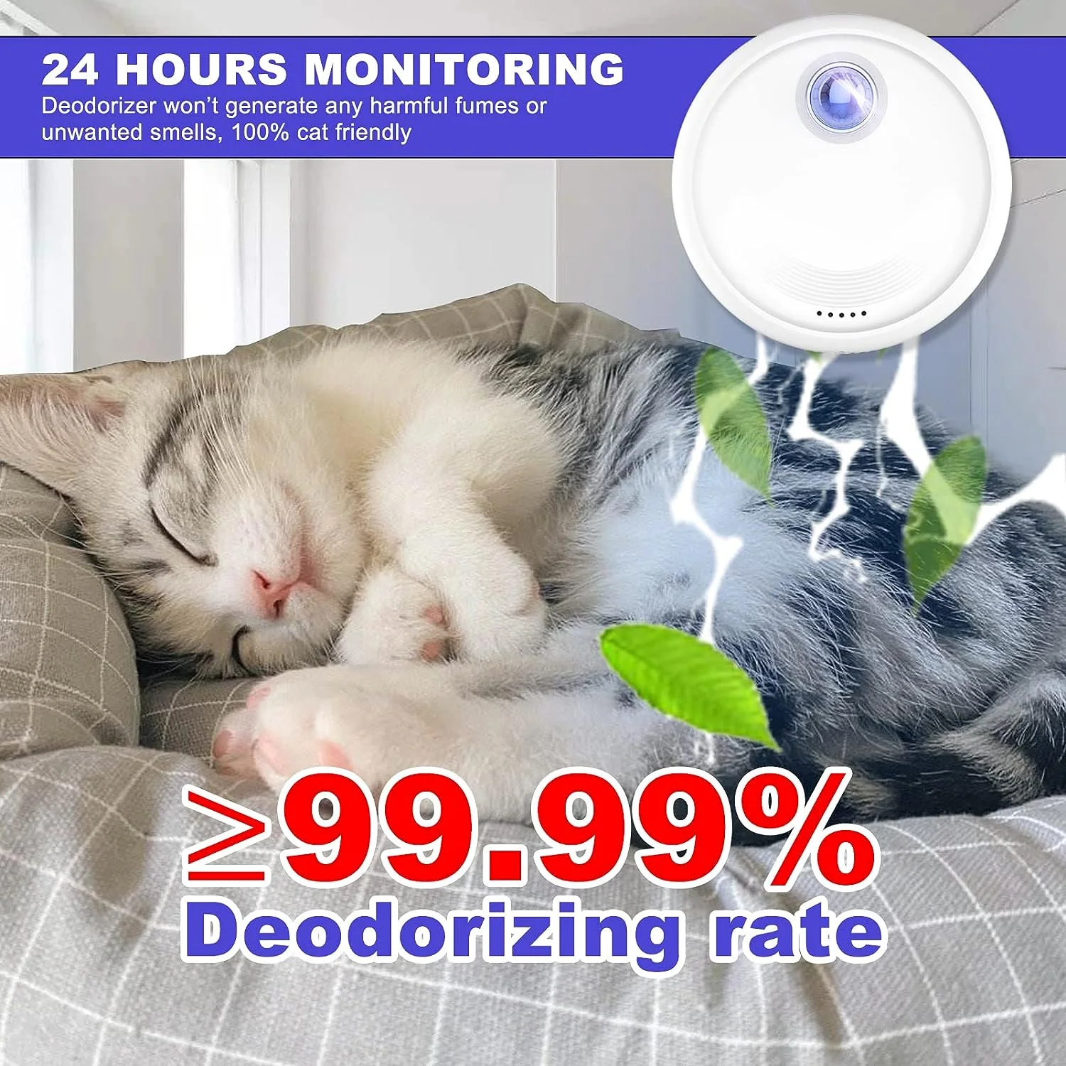 Smart Pet Odor Eliminator Pet Deodorizer for Dog and Cats Remover Indoor Dog Toilet Rechargeable Air Purifier Accessories