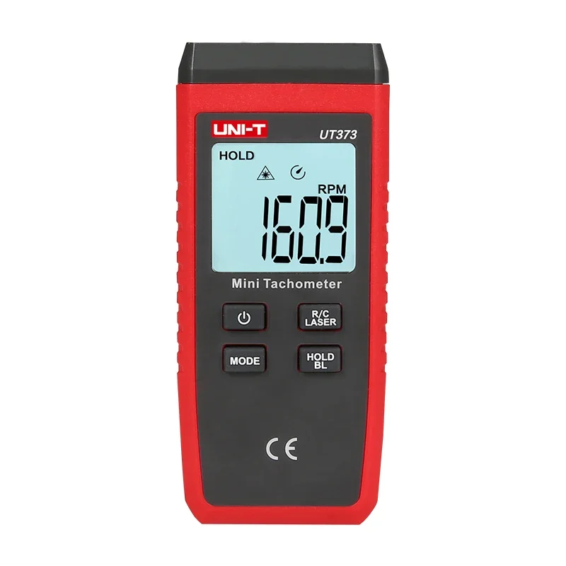 UT373 Mini Digital Laser Tachometer Universal Non Contact Professional 99999 RPM Gauge Meter Speed Tester for Engine Motor