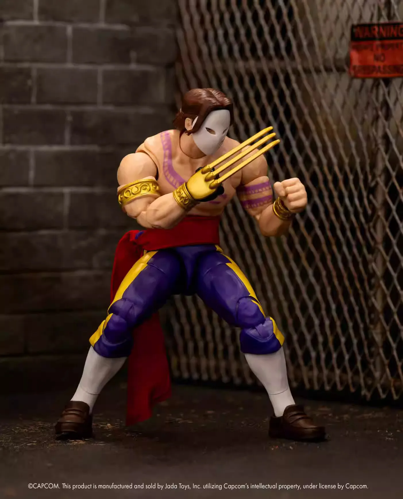 

In Stock Jada Street Fighter Balrog Vega Sagat Anime Figure The Final Challengera Vega Action Figure Model Statue Toys Gift